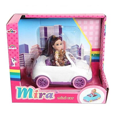 Mi̇ra Bebekli̇ Mini Car Beyaz