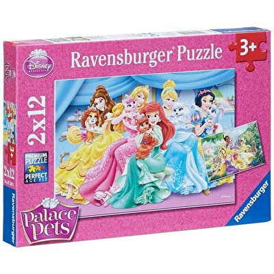 Ravensburger Puzzle 2x12 Parça Evcil Hayvanlar