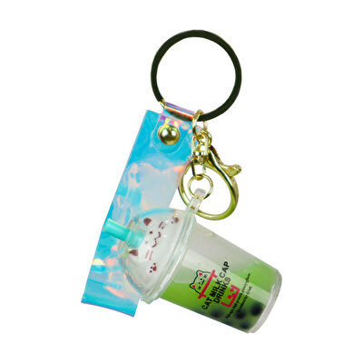 Sıvı Akrilik Anahtarlık Milk Shake