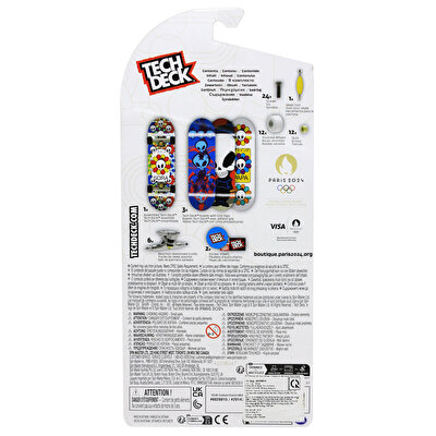 Tech Deck Paris 2024 Olympic Games Dörtlü Paket Sora