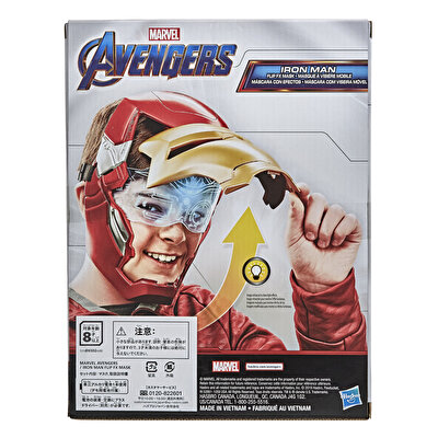 Avengers İron Man Flip FX Elektronik Maske  E6502