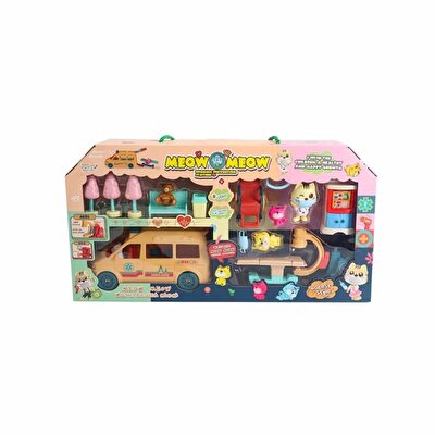 Meow Meow Sarı Ambulans Oyun Seti