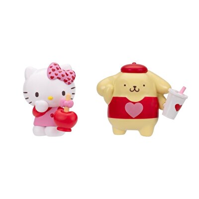 Hello Kitty Kalpten Kalbe 2’li Figür Seti Hello Kitty - Pompompurin