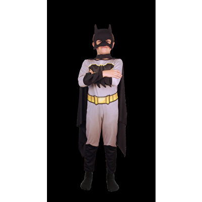 Batman Basic Kostüm 7-9 Yaş