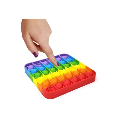 Pop It Game Kare Gökkuşağı