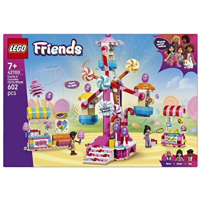 LEGO Friends Şeker ve Kapkek Dönme Dolabı Yapım Seti 42700