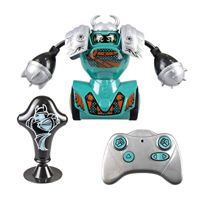 Silverlit Robo Kombat Viking Tekli Set Yeşil