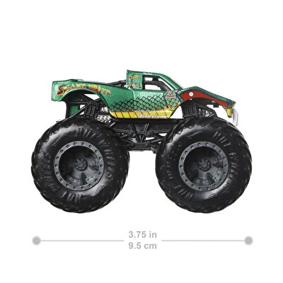 Hot Wheels Monster Trucks Güçlü İkili 1:64 Arabalar Snake Bite vs Bigfoot HLT68