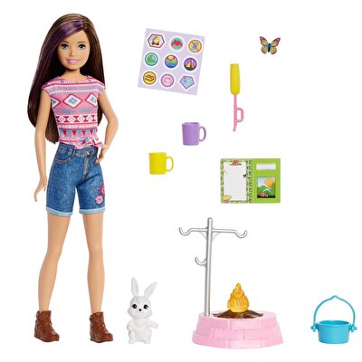 Barbie'nin Kız Kardeşleri Kampa Gidiyor Oyun Seti Skipper HDF71