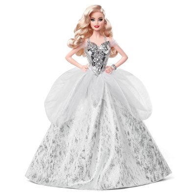 Barbie 2021 Mutlu Yıllar Bebeği Sarışın GXL18