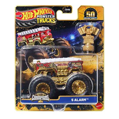 Hot Wheels Monster Trucks Bigfoot Trophy Şampiyonları 5 Alarm JDW00