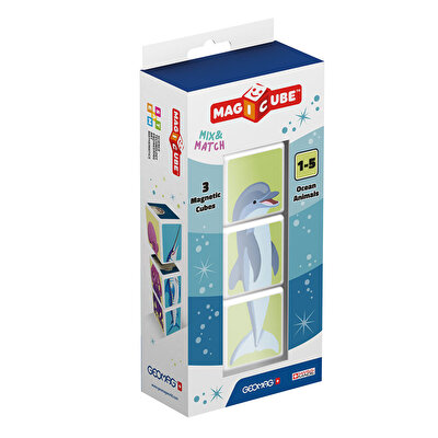 Geomag Magicube Mix Match Okyanus Hayvanları 113