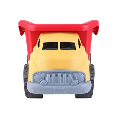 LC Büyük Kırmızı Kasalı Sarı Kamyon 30842