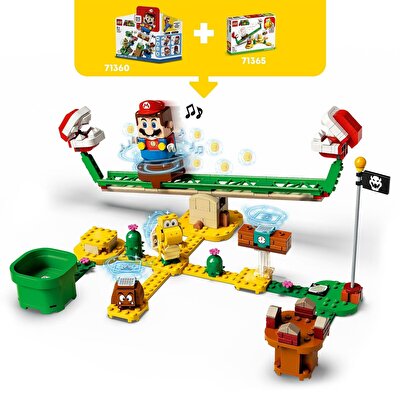 LEGO Mario Piranha Plant Güç Kaydırağı Ek Macera Seti 71365