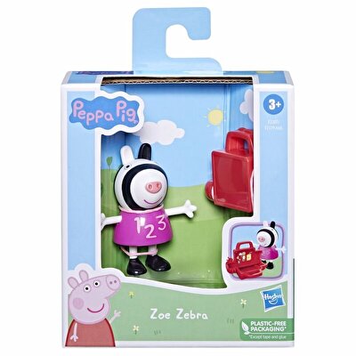 Peppa Pig ve Arkadaşları Sürpriz Tekli Figür Zoe Zebra F2207