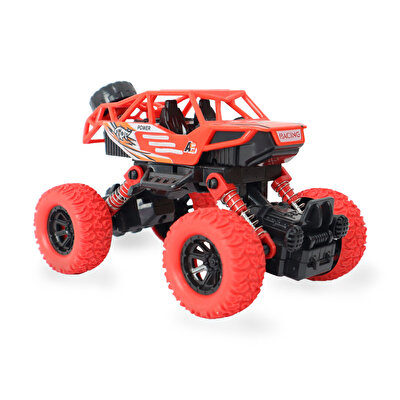 Çek Bırak Arazi Aracı Kırmızı Tekerlek