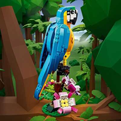 LEGO Creator 3’ü 1 Arada Egzotik Papağan 31136