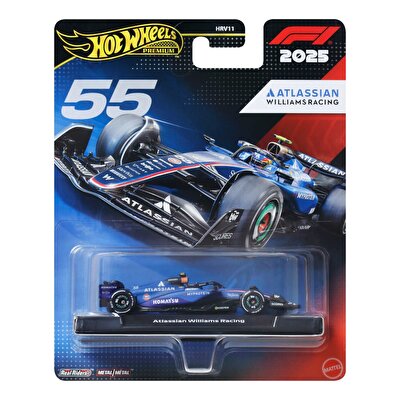 Hot Wheels Premium Formula 1 Yarış Arabası Atlassian Williams Racing 2025 JKD85