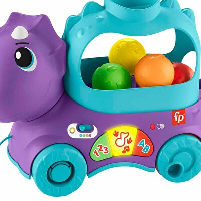 Fisher Price Sesli ve Işıklı Eğlenceli Dinozor HNR55