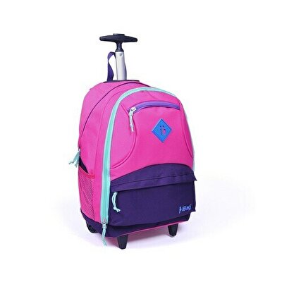 iBag Çekçekli Sırt Çantası  Pembe