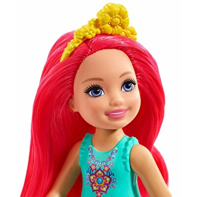 Barbie Dreamtopia Chelsea Prenses Bebekler Kırmızı Saçlı GJJ97