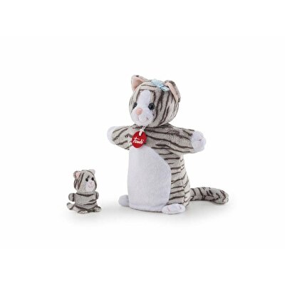 Trudi Puppet Mom ve Baby Kitty 29865