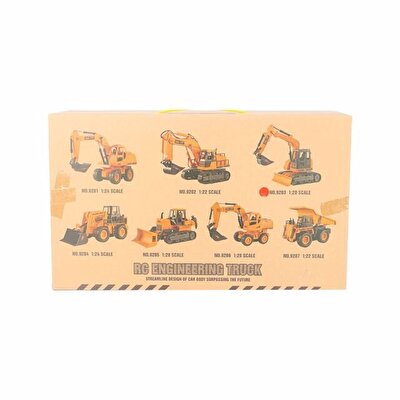 1:32 8W R/C Fonksiyonlu Uzaktan Kumandalı İnşaat Motoru