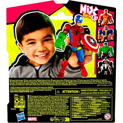 Avengers MixMashers Captain America Aksiyon Figürü