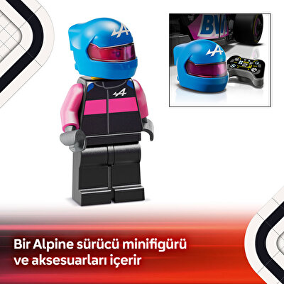 LEGO Speed Champions BWT Alpine F1 Team A524 Yarış Arabası 77248