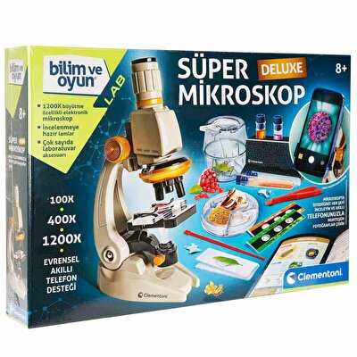 Clementoni Bilim ve Oyun: Süper Mikroskop
