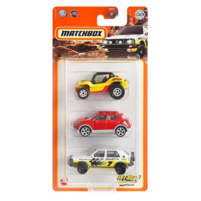 Matchbox Üçlü Araba Seti GWF75