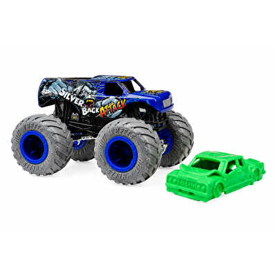 Hot Wheels Monster Trucks 1:64 Arabalar Silver Back Attack JHY67