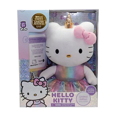 Hello Kitty Unicorn Kostümlü Peluş