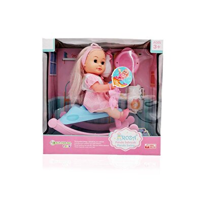 Panda Salıncaklı Altını Islatan Roza Bebek