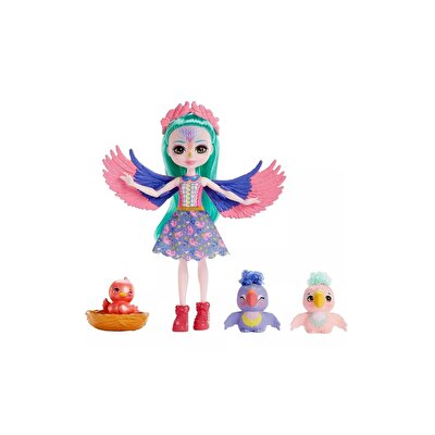 Enchantimals Aile Serileri Oyun Seti Filia Finch Ailesi HKN15