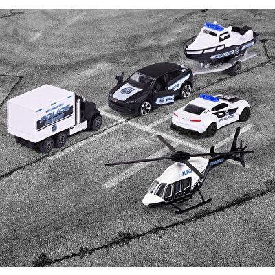 Majorette Police Force 4'lü Koleksiyon Paketi