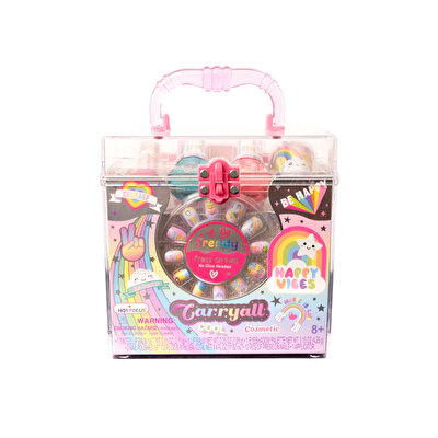 Hot Focus Rainbow Taşınabilir Makyaj Çantası