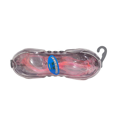 Kutulu Yetişkin Yüzücü Gözlük Pembe 1020