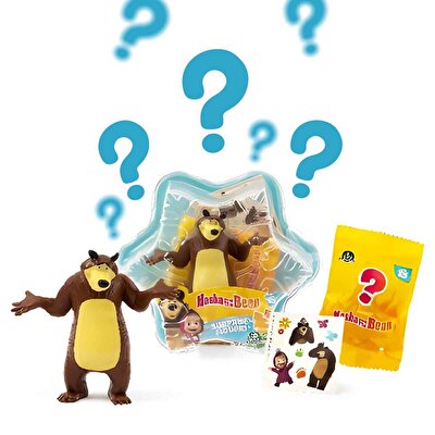 Maşa ile Koca Ayı Sürpriz Kartanesi Paketi Koca Ayı