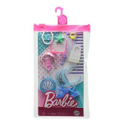 Barbie'nin Moda Aksesuarları Paketi Plaj Aksesuarları GRC13