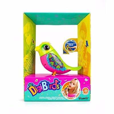 Digibirds Tek Paket Seri 1 Mor Yeşil