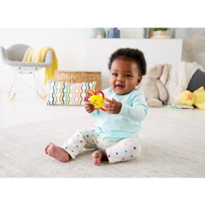 Fisher Price Sevimli Dostlar Dişlik ve Çıngıraklar Aslan (GGF04)
