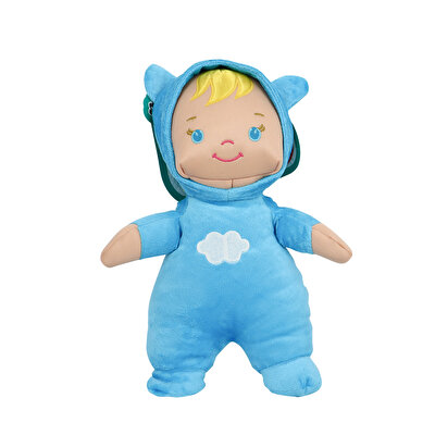 Moliv İlk Soft Bebeğim Bez Bebek Mavi