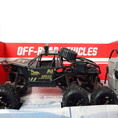 Uzaktan Kumandalı Altı Teker Arazi Aracı Siyah