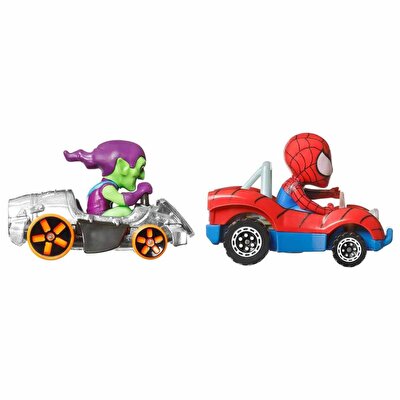 Hot Wheels RaceVerse 2'li Paket Green Goblin ve Spiderman
