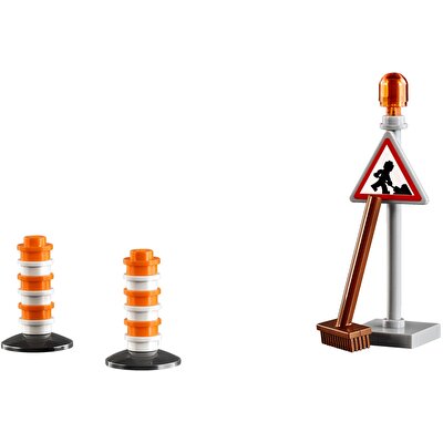 LEGO® City Süpürücü ve Ekskavatör