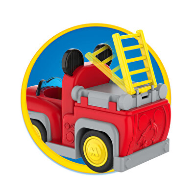 Mickey Figür ve Aracı İtfaiye Aracı Temalı
