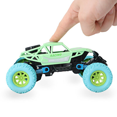 Çek Bırak Arazi Aracı Mavi Tekerlek