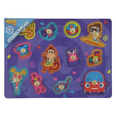 Kukuli Bul-Tak Ahşap Puzzle