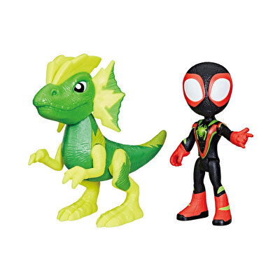 Spidey And His Amazing Friends Miles Spin Morales & Electrosaurus G0121